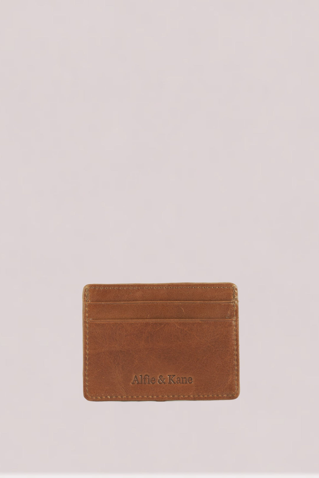 Luca Card Holder Tan