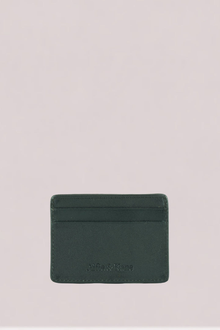 Luca Card Holder Tan Black