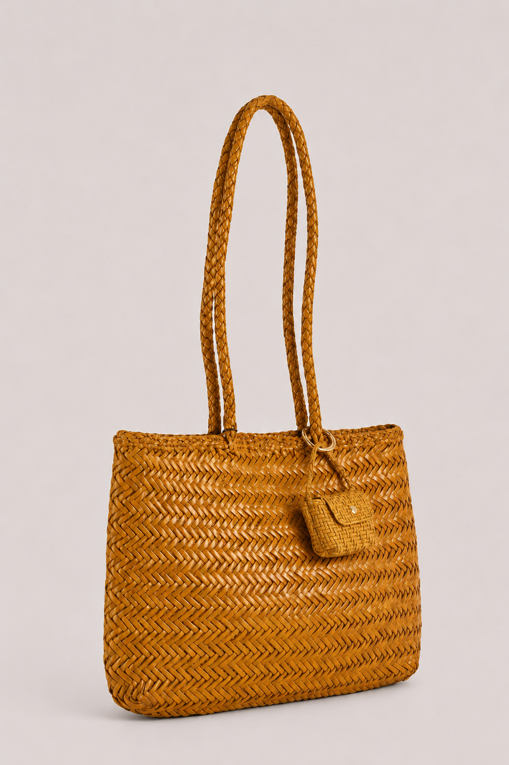Geflochtene Ledertasche