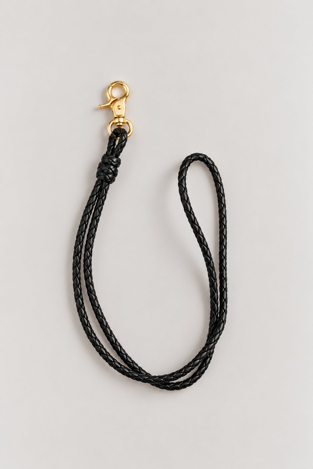 Woven Leather Phone Strap