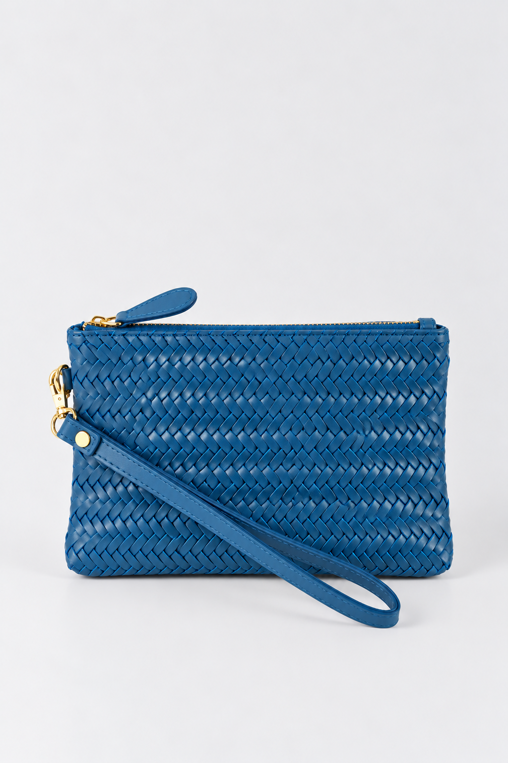 Hair-On Leather Wristlet Pouch