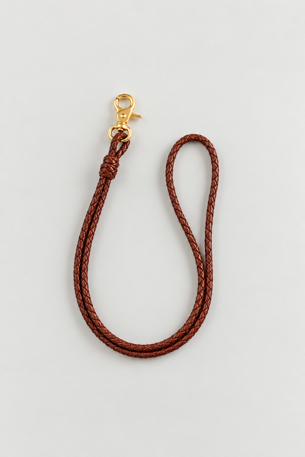 Woven Leather Phone Strap