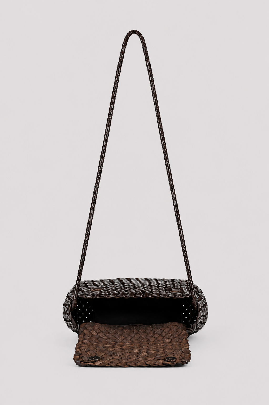 Box Weave Crossbody Bag