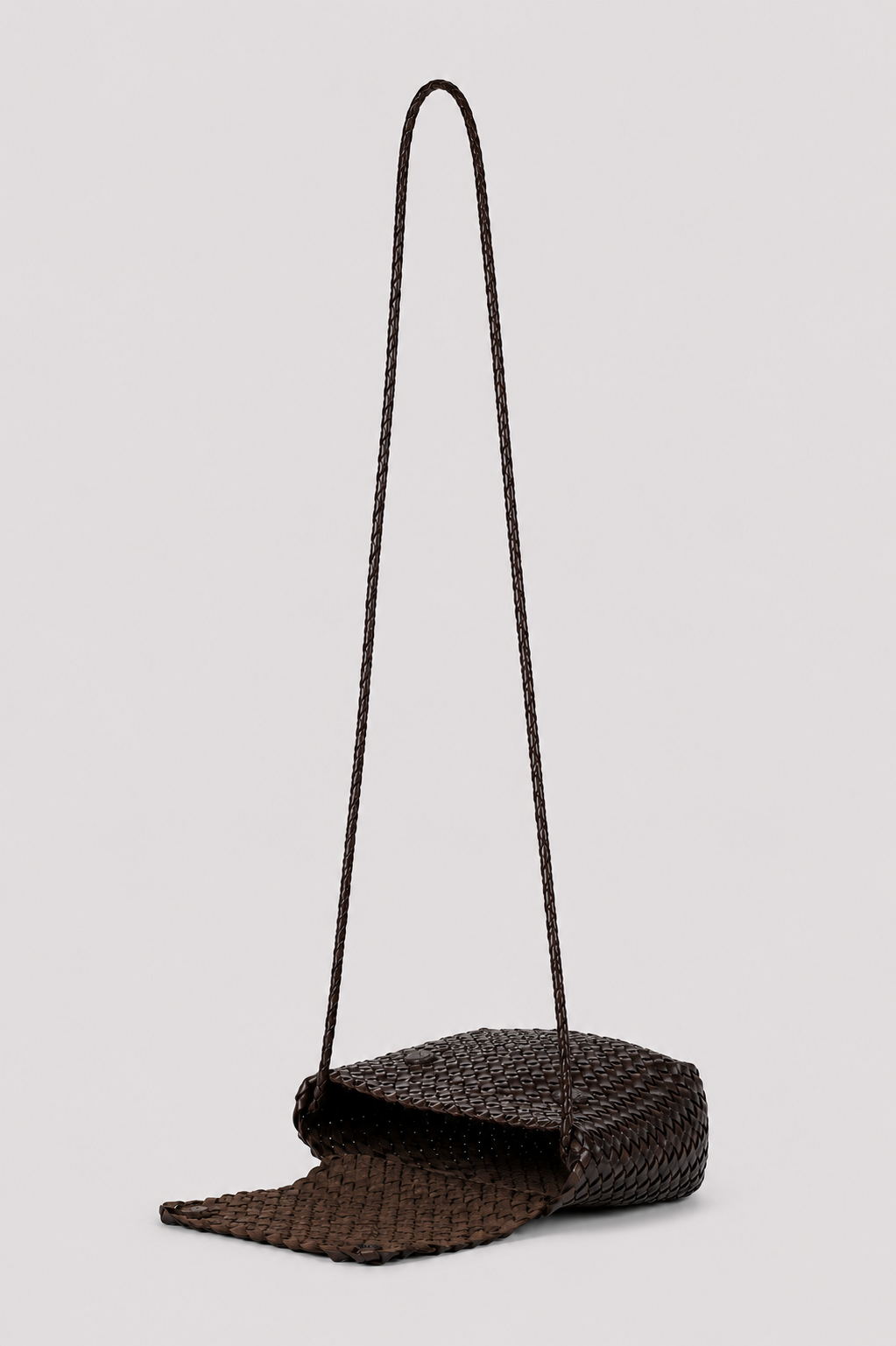 Box Weave Crossbody Bag