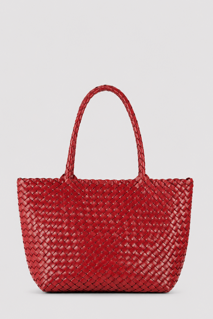 Leia Box Weave - Red