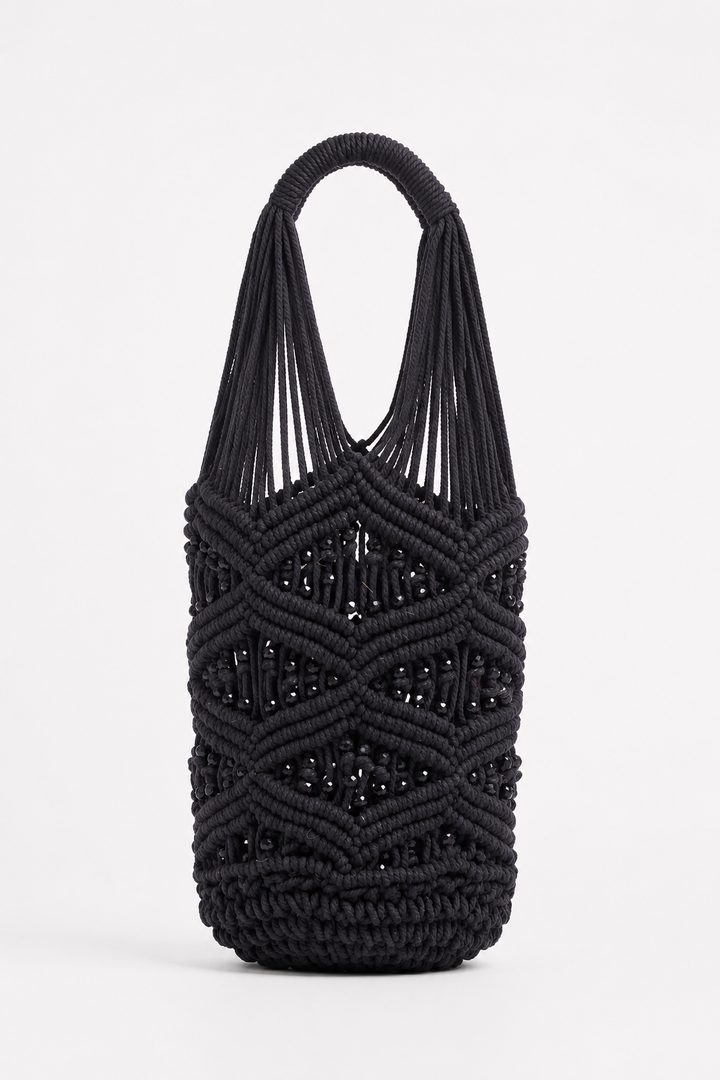 Melina Beaded Crochet Bag