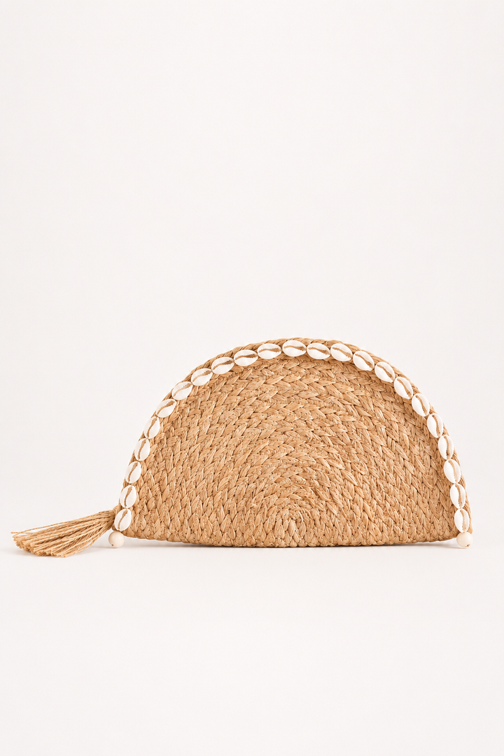 Jemima Jute Clutch Bag