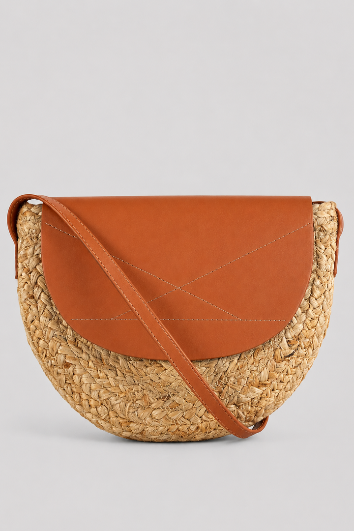 Borsa a tracolla in juta Amoli