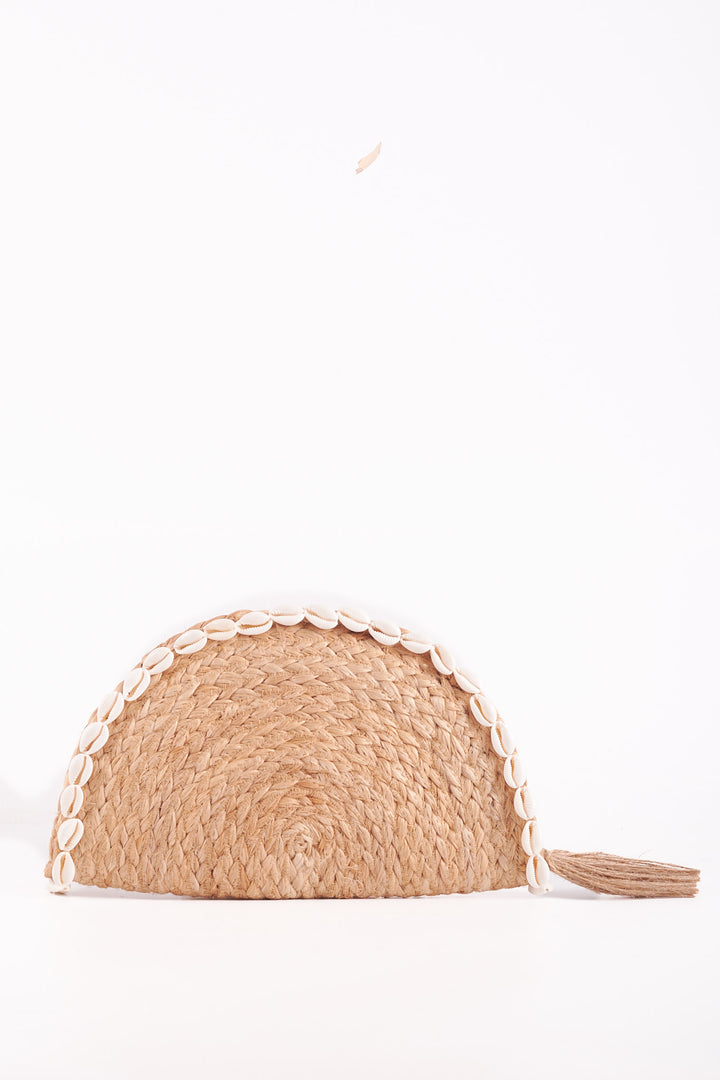 Jemima Jute Clutch Bag