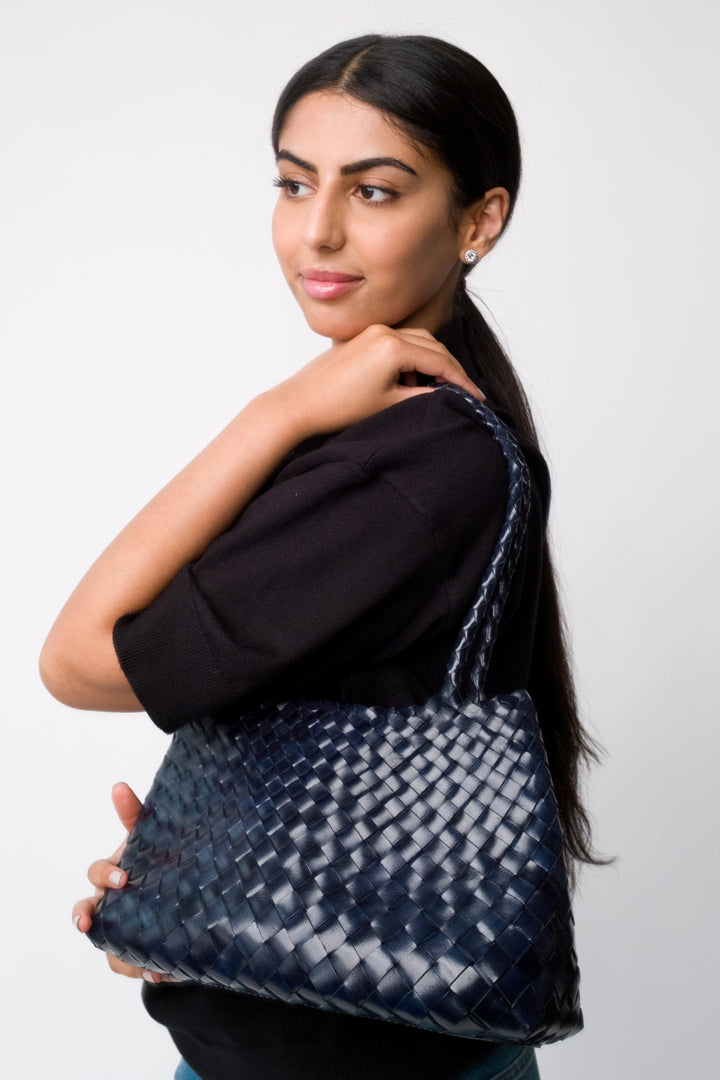 Selina Long Handle Dark Blue