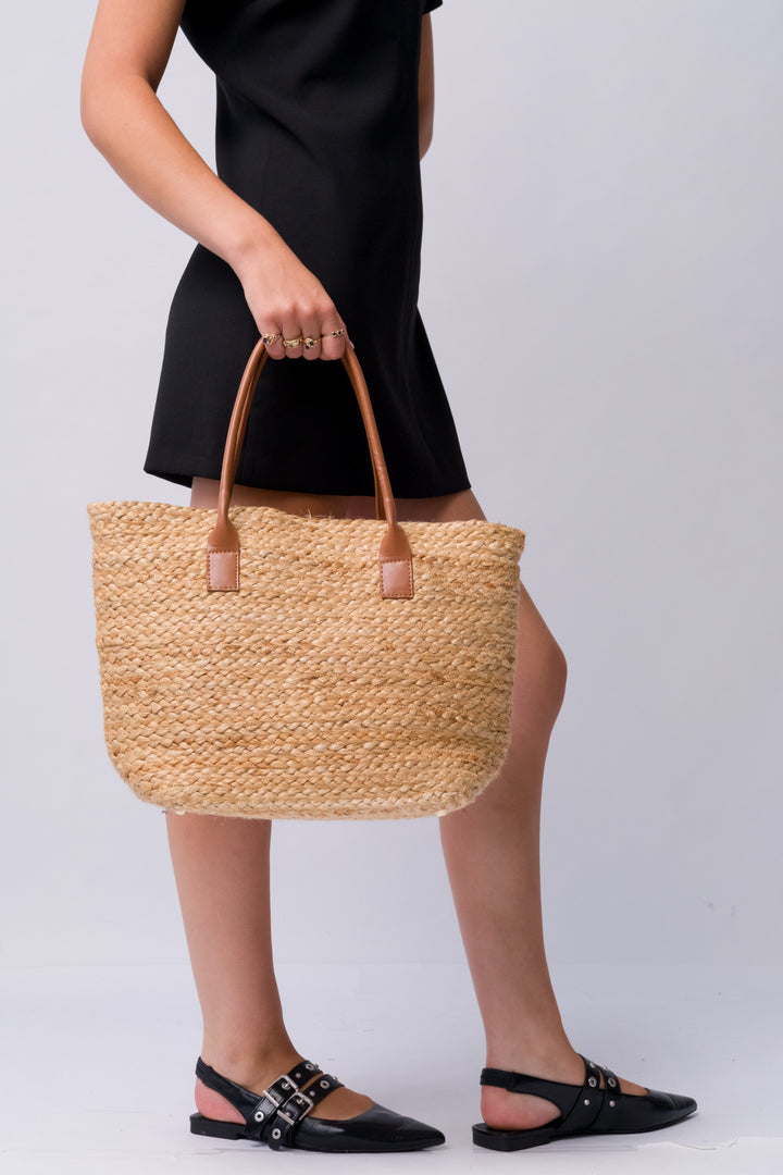 Tamara Jute Handbag Natural