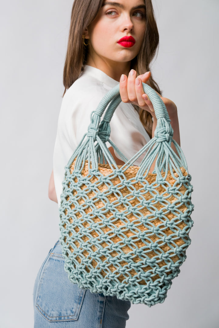 Jasmine Bag- Light Blue