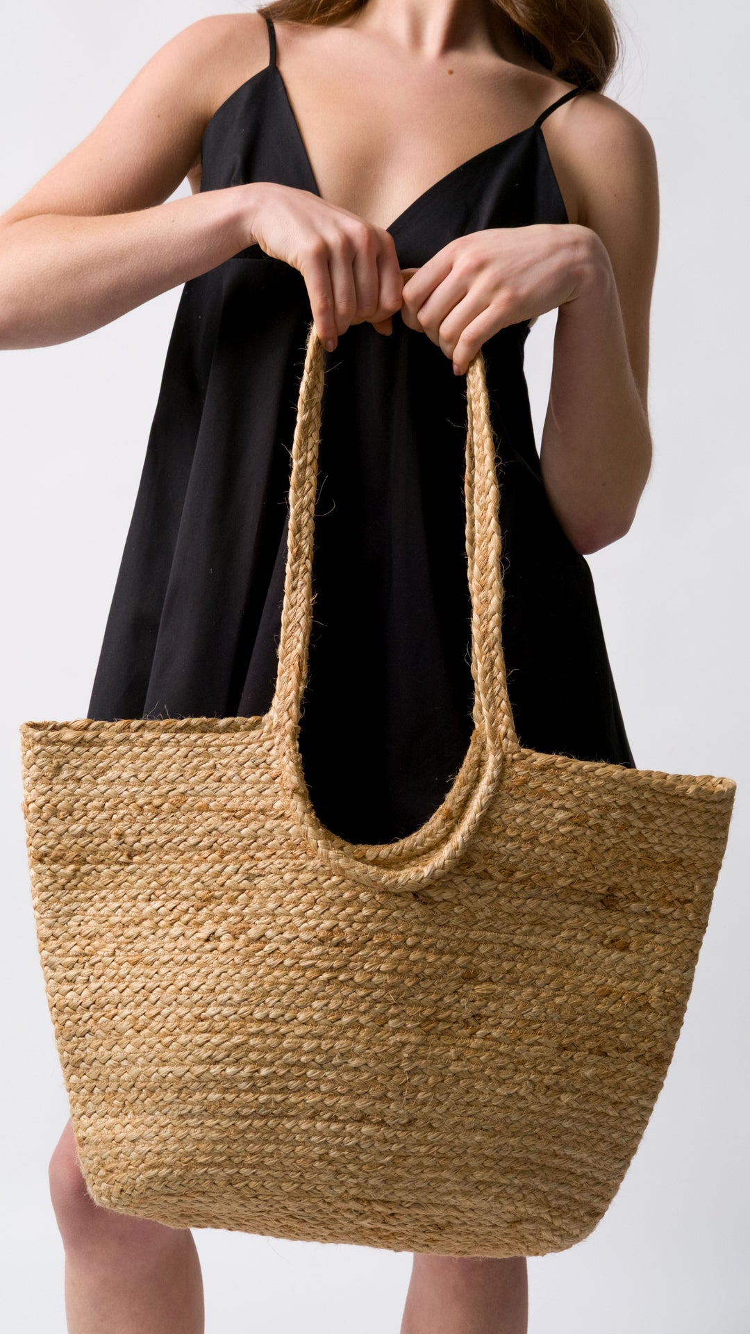 Ariya Large Jute Basket Bag