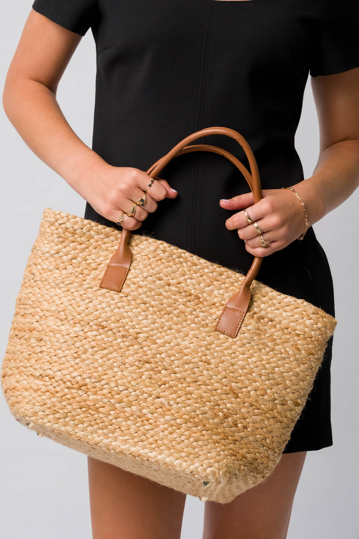 Tamara Jute Handbag Natural