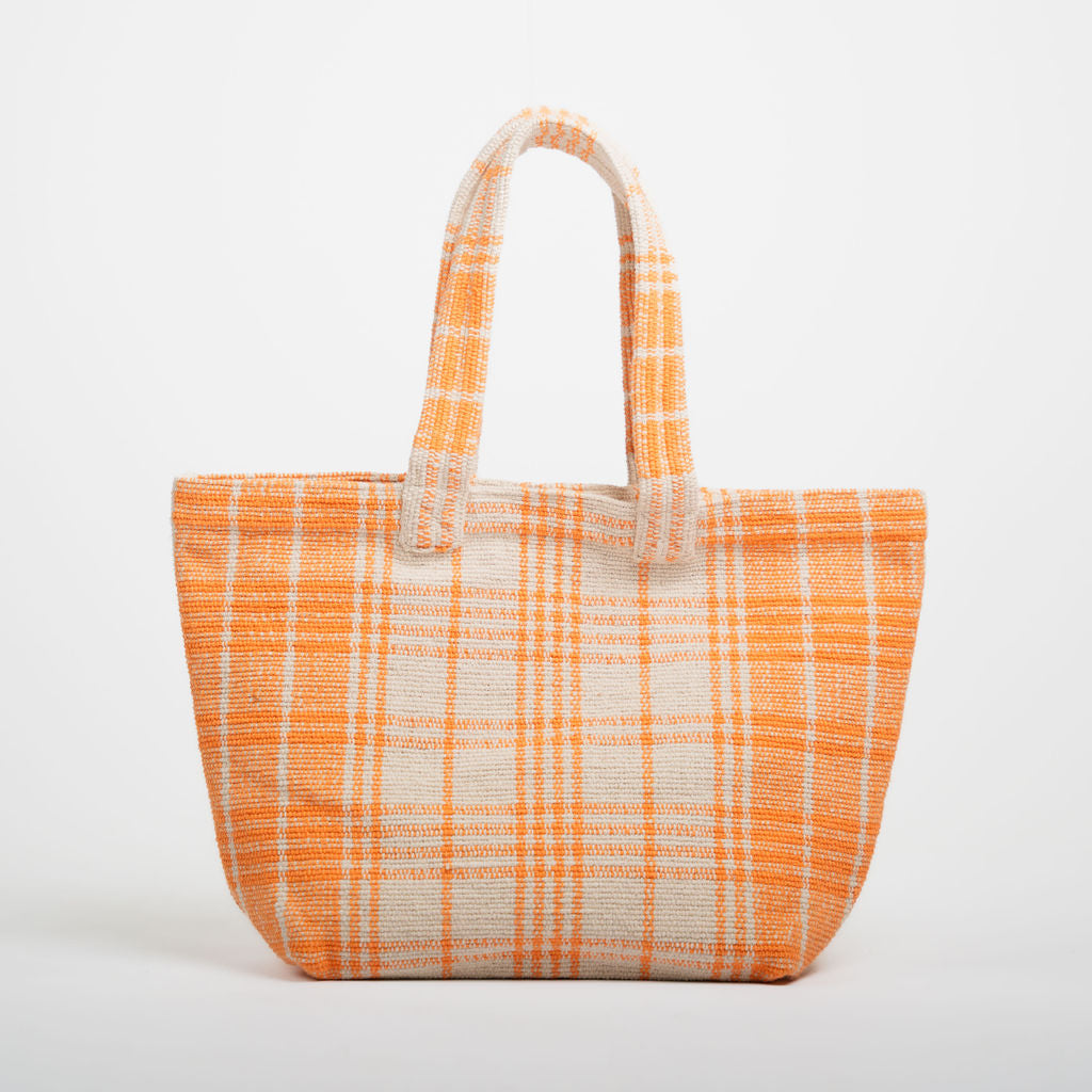 Sahara Organic Cotton Tote Bag- Orange