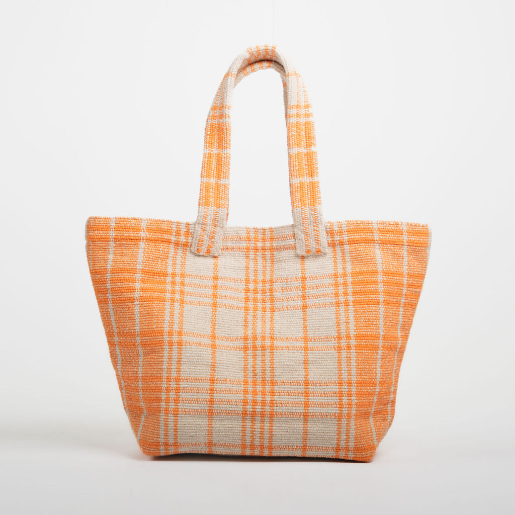 Sahara Organic Cotton Tote Bag- Orange