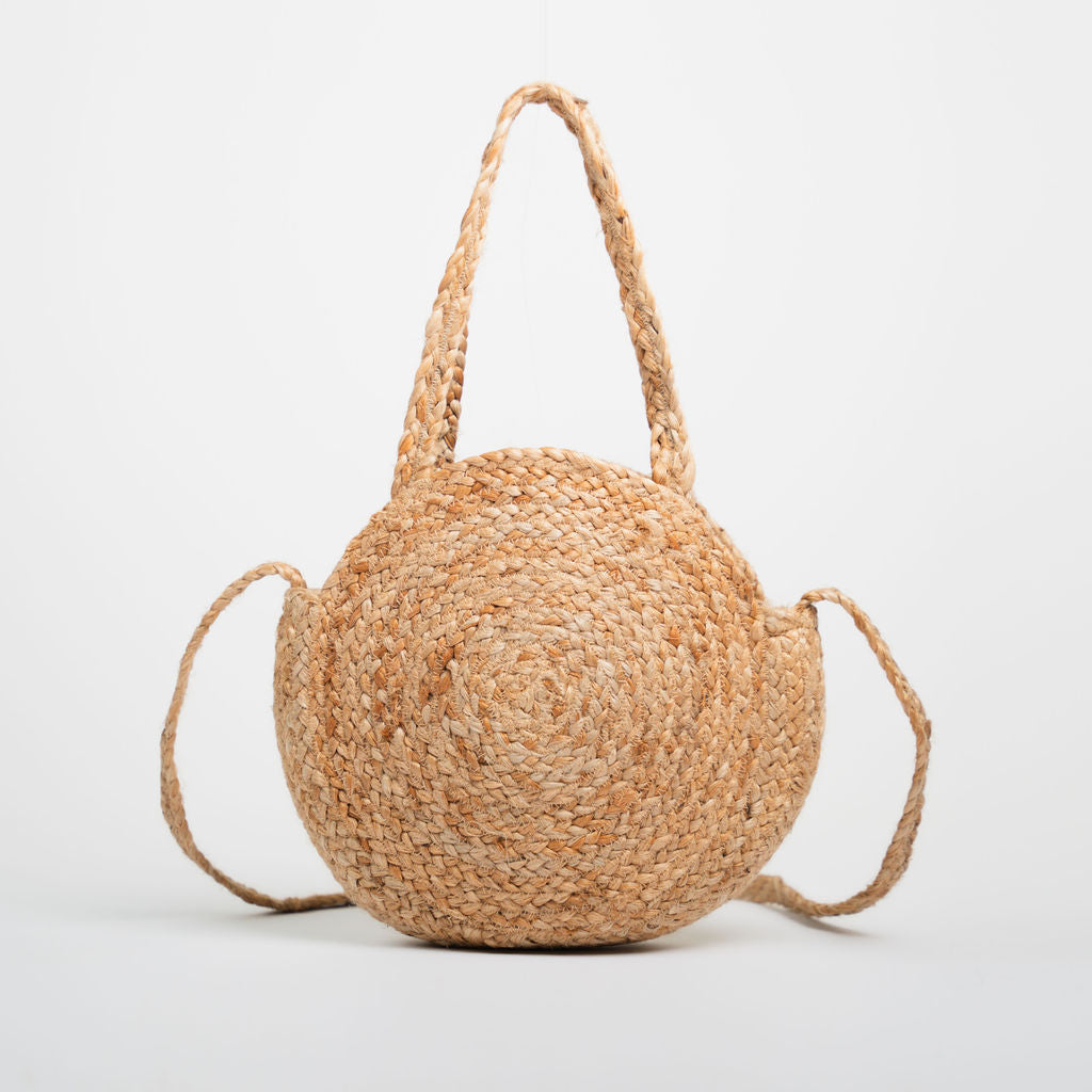 Darika Jute Crossbody Bag