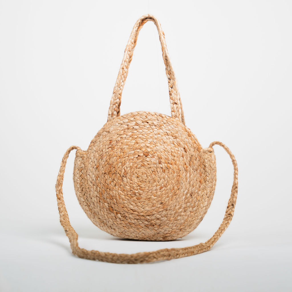 Darika Jute Crossbody Bag