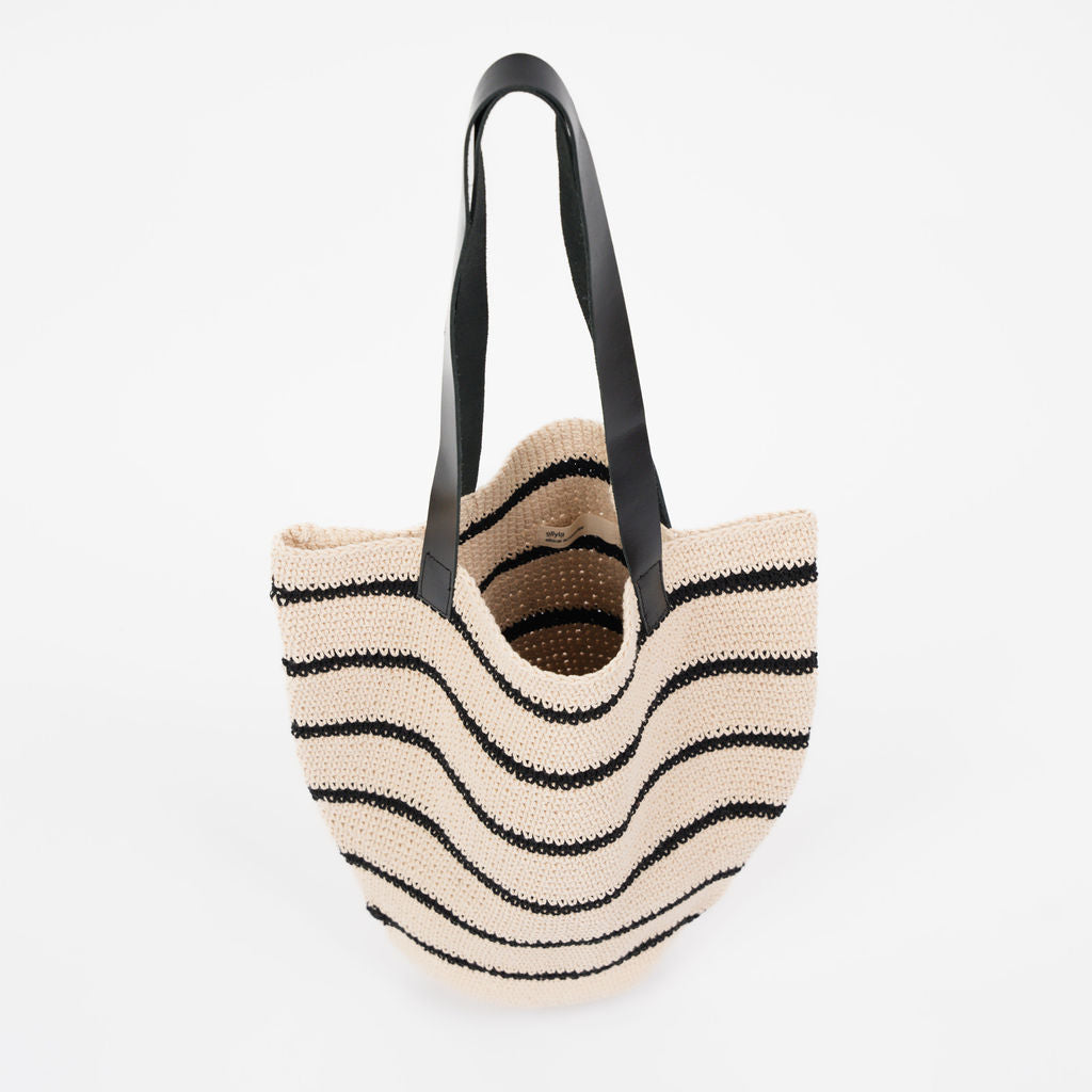 Lori Woven Cotton Shopper