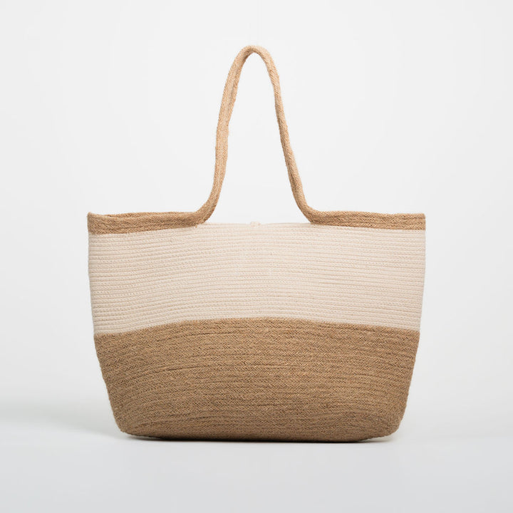 Noori Jute & Cotton Rope Bag