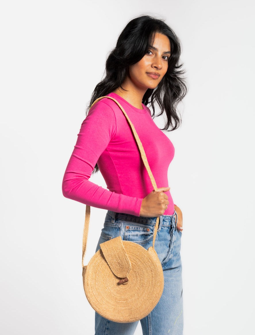 Borsa a tracolla Parvati Seagrass