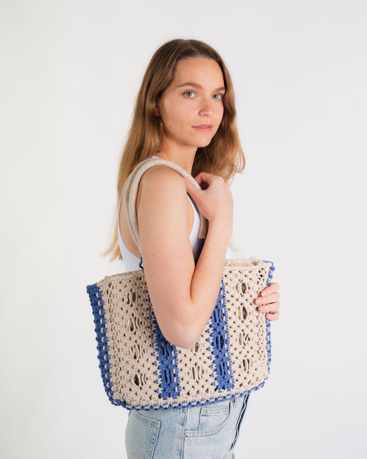 Liya Cotton Crochet Bag