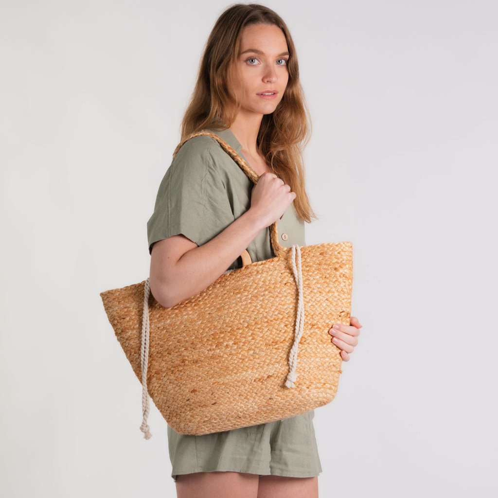 Anaya Large Jute Basket Bag