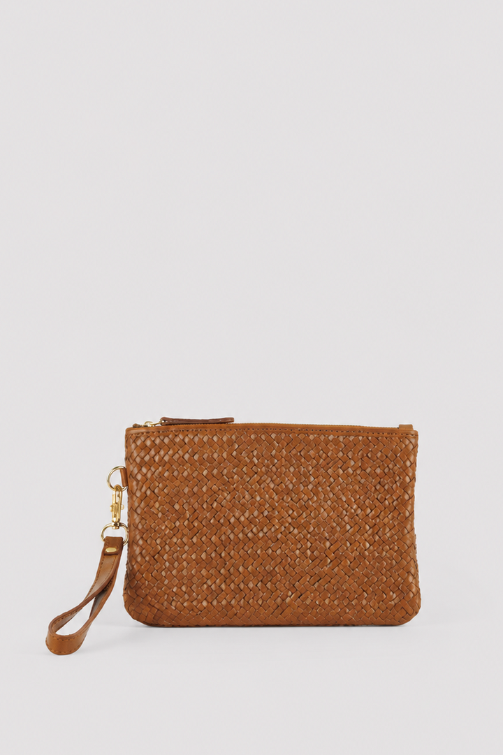 Hair-On Leather Wristlet Pouch-PRE ORDER