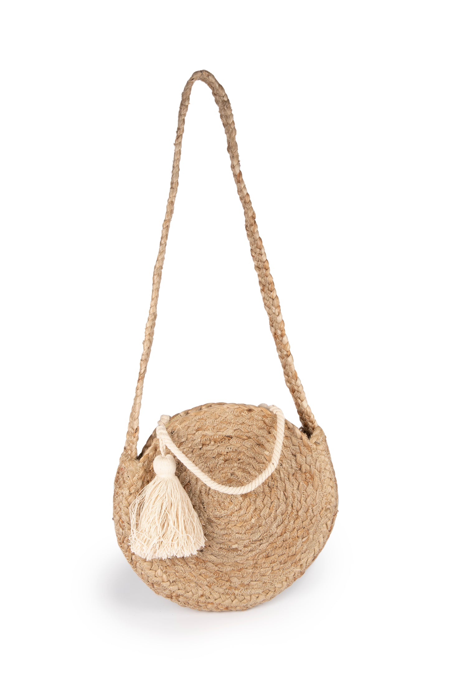 Bari Jute Crossbody Bag