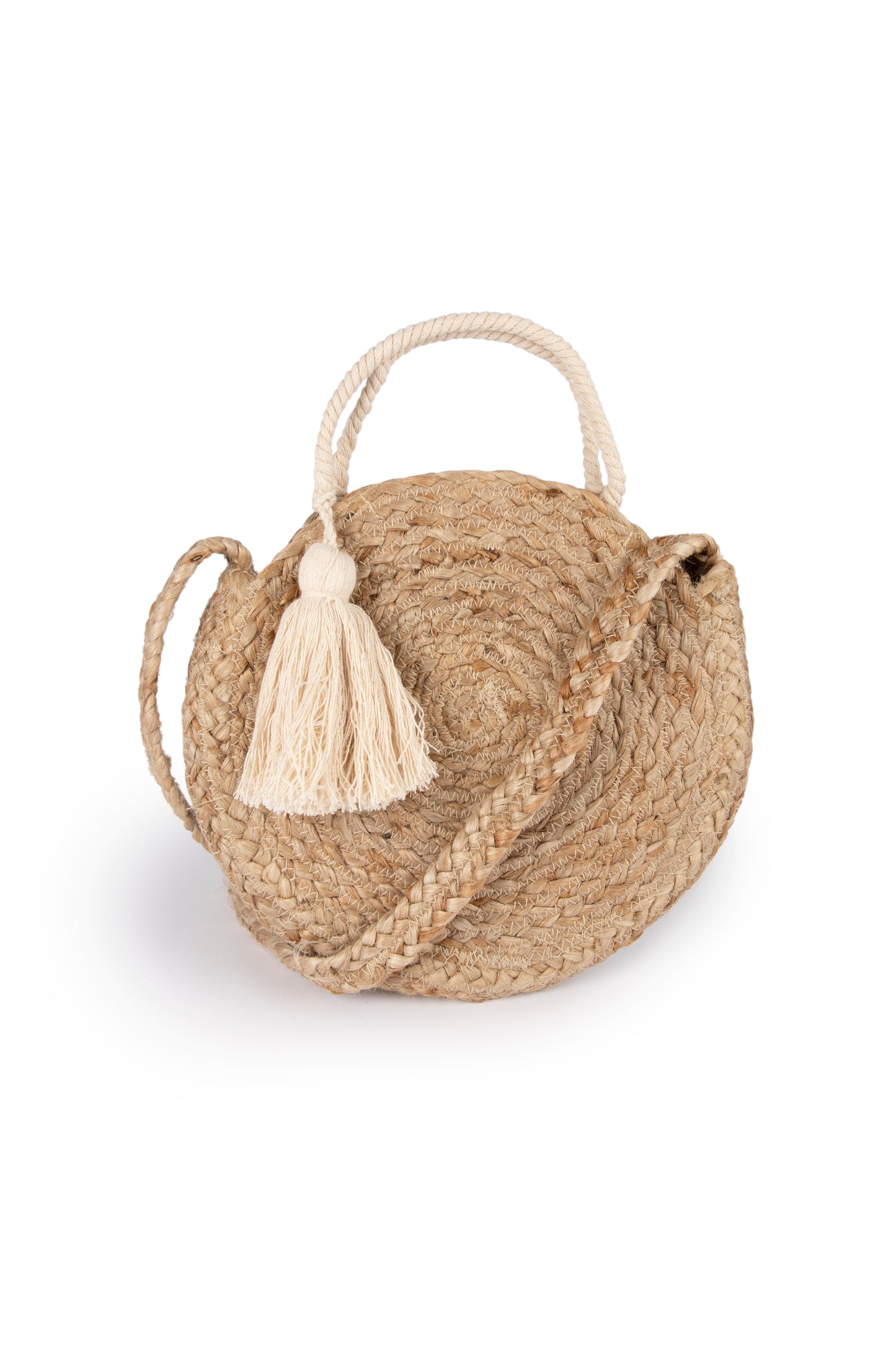 Bari Jute Crossbody Bag