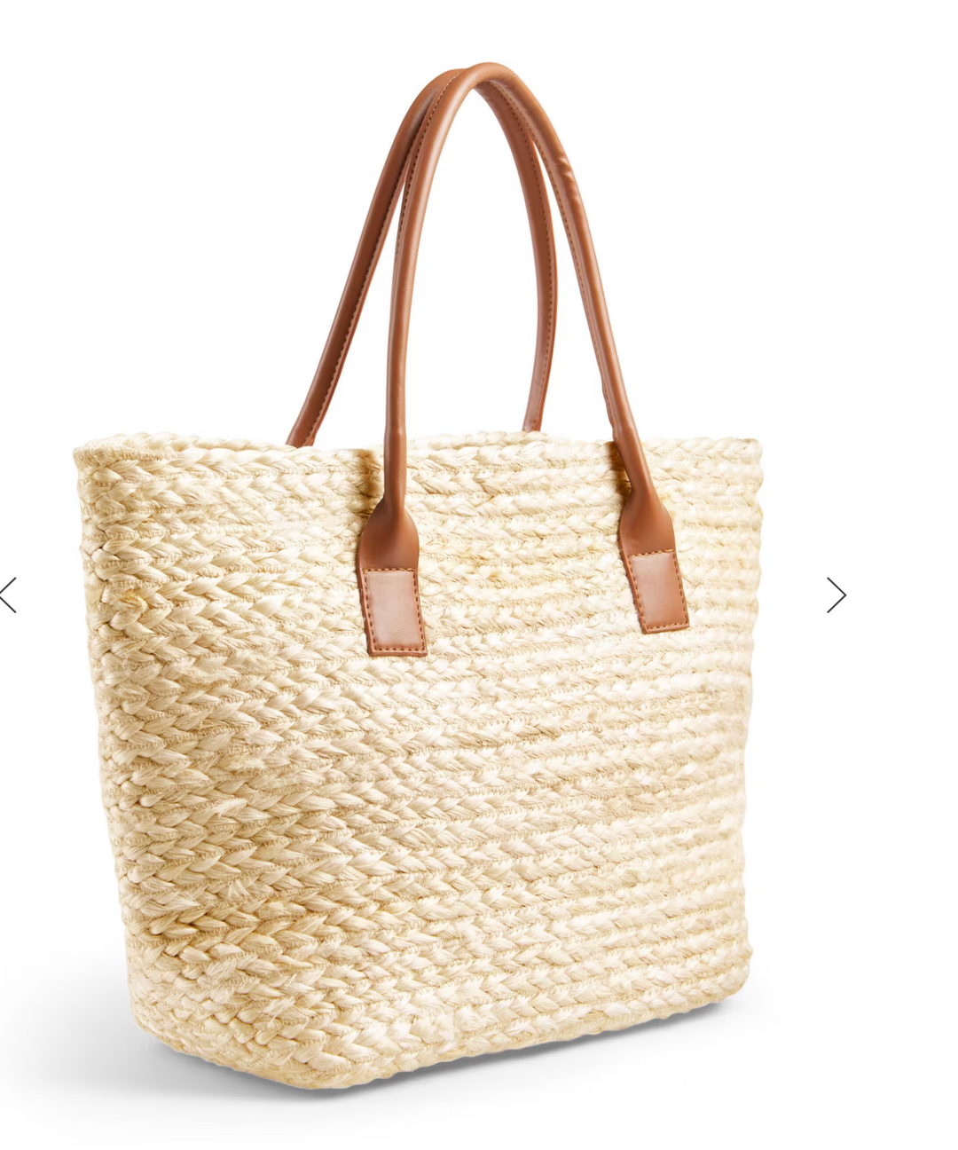 Tamara Jute Handbag Cream