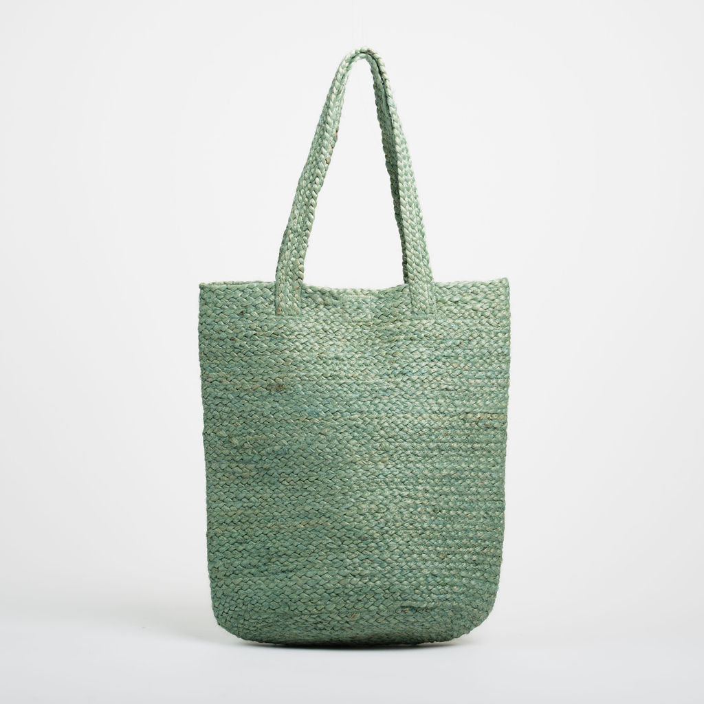 Shyla Soft Jute Bag - Green