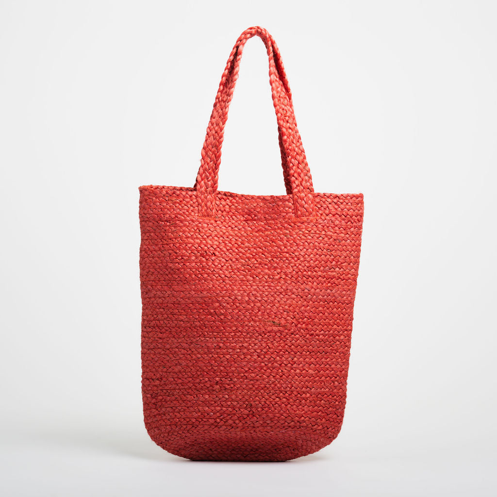 Shyla Soft Jute Bag - Red