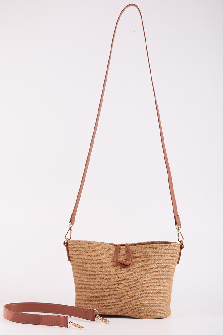 Juhi Seagrass Bucket Bag