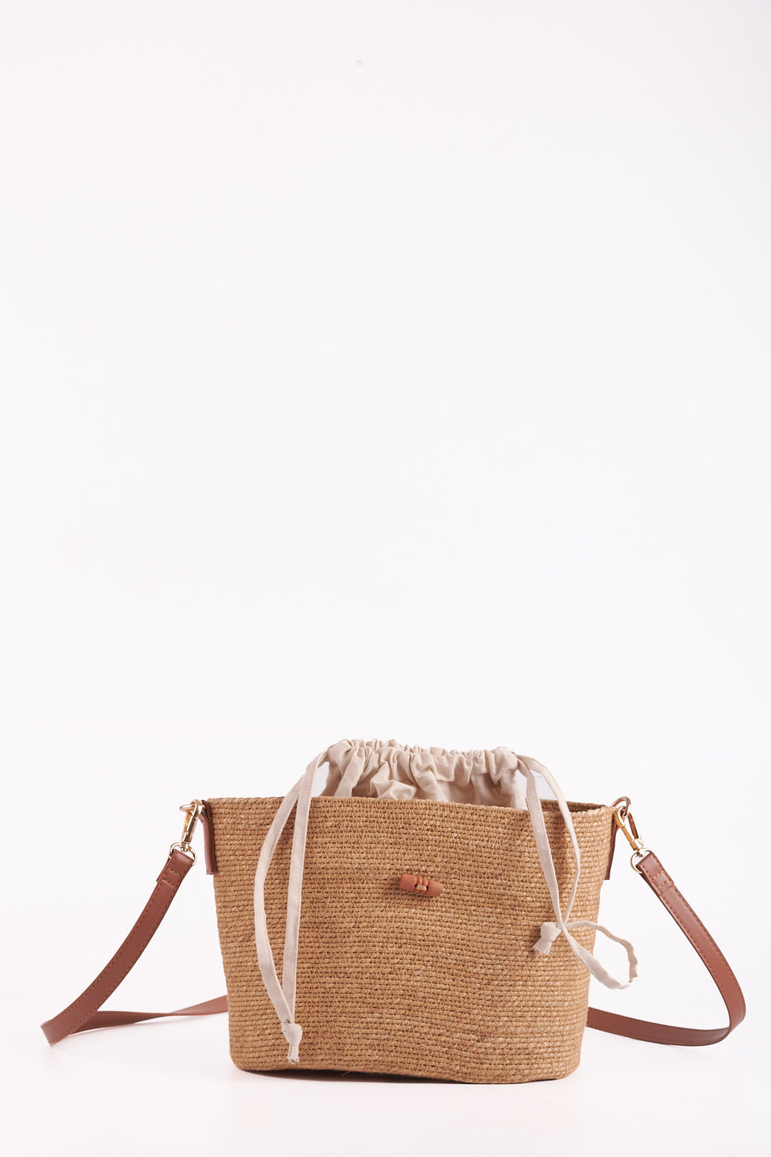 Juhi Seagrass Bucket Bag