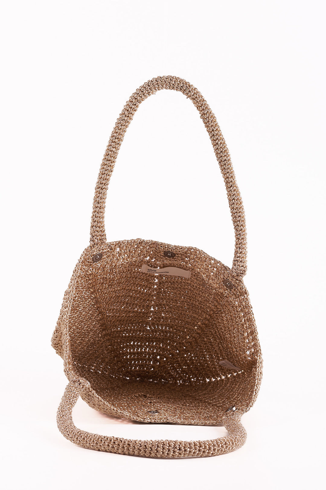 Melina Lurex Handbag- Metallic Gold