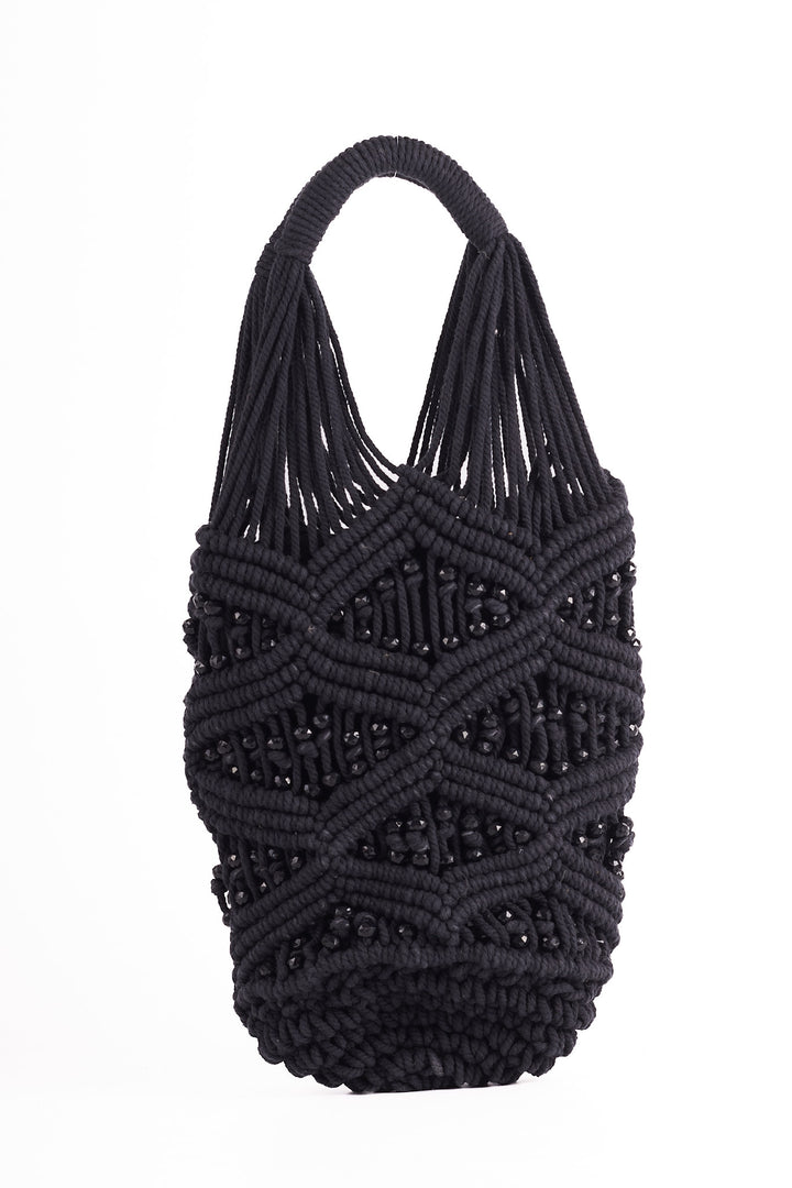 Melina Beaded Crochet Bag