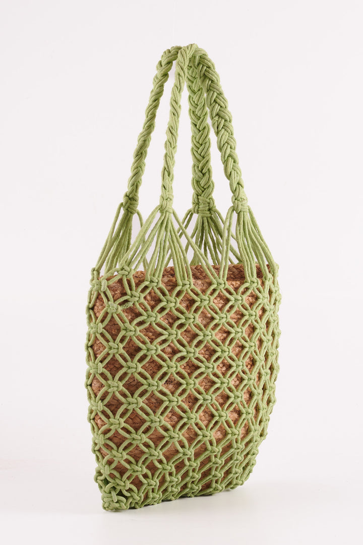 Jasmine Shoulder Bag- Macha