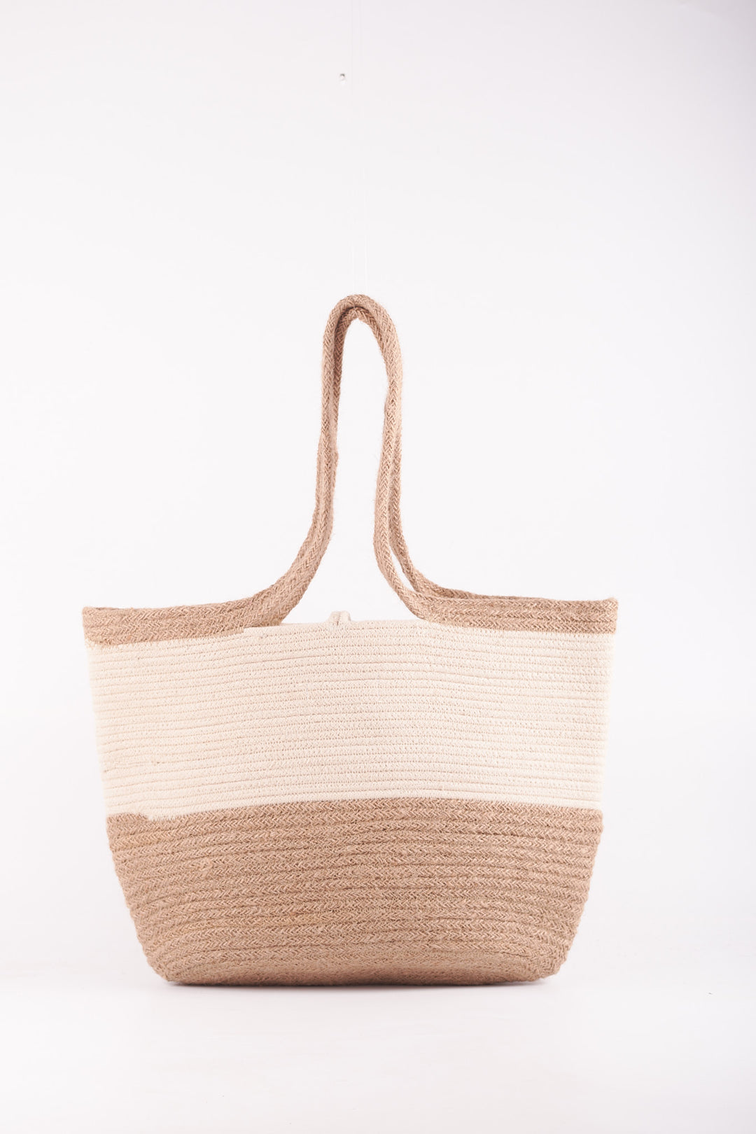 Noori Jute & Cotton Rope Bag