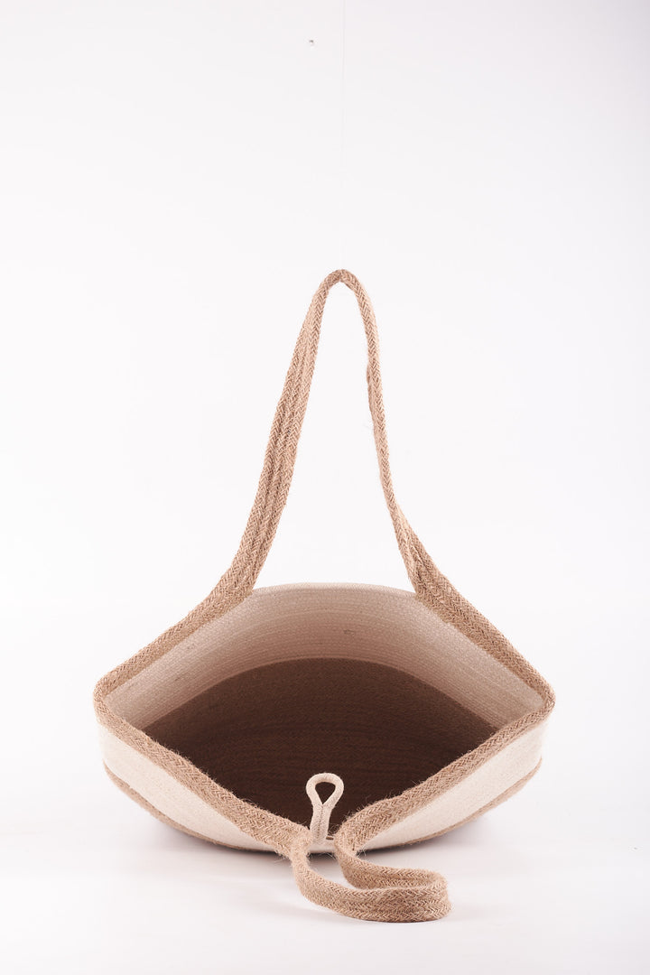 Noori Jute & Cotton Rope Bag