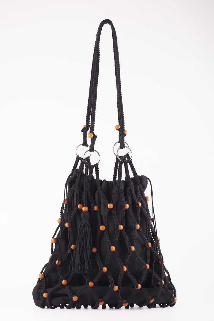 Nia Crochet Shoulder Bag