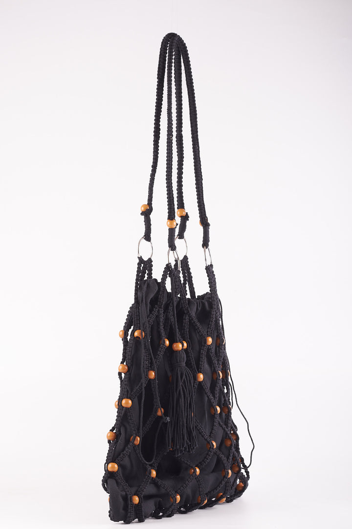 Nia Crochet Shoulder Bag