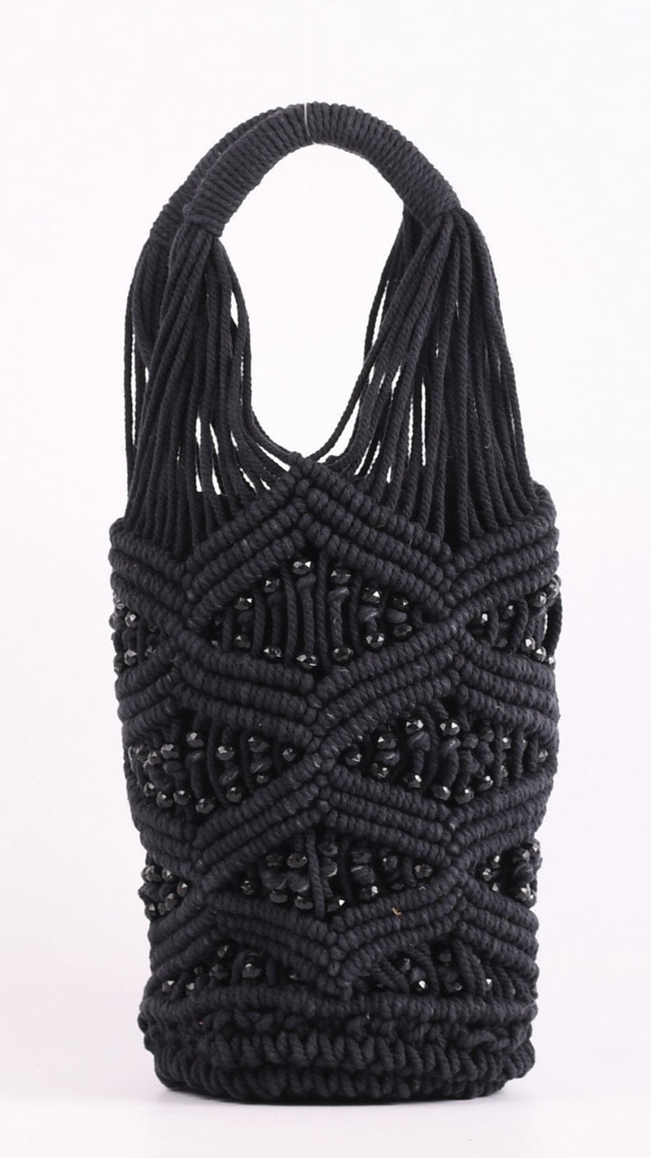 Melina Beaded Crochet Bag