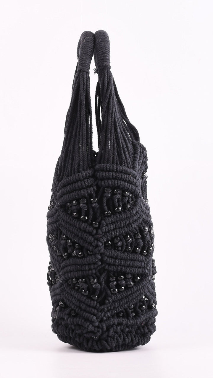 Melina Beaded Crochet Bag