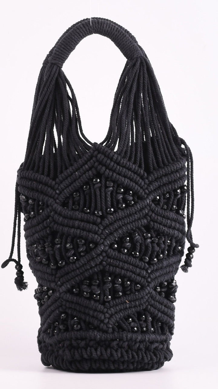 Melina Beaded Crochet Bag