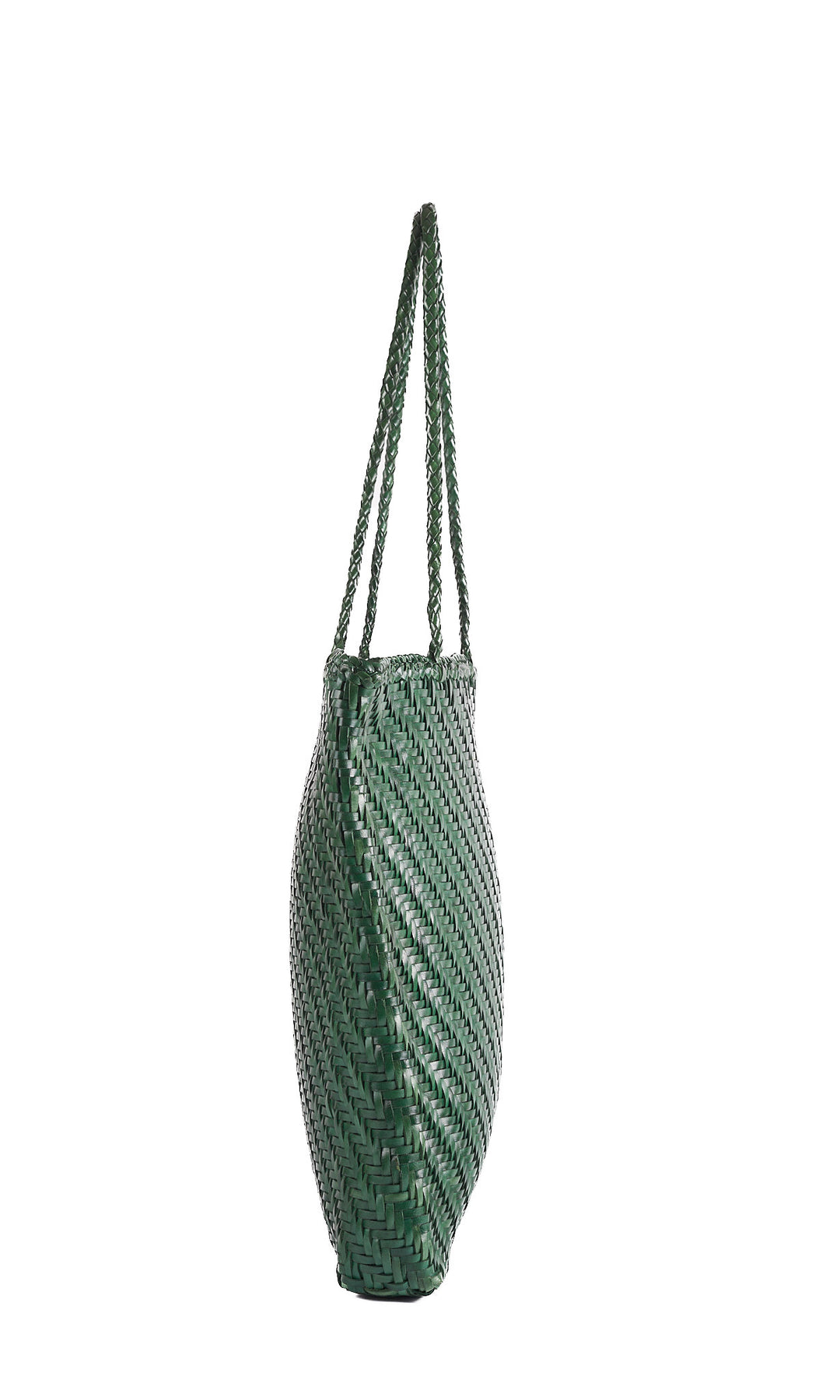 Large Leather Tote Emerald