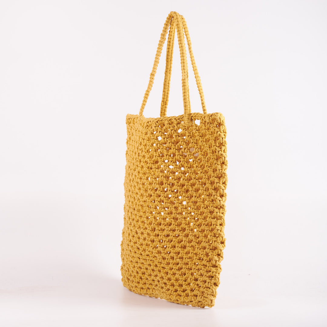 Crochet Cotton Tote