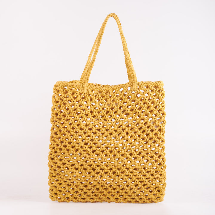 Crochet Cotton Tote