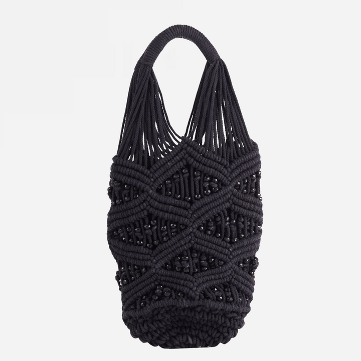 Melina Beaded Crochet Bag