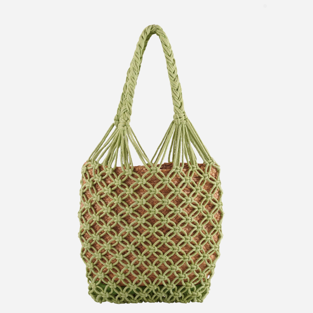 Jasmine Shoulder Bag- Macha